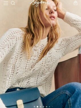 Pull zachary ecru sezane
